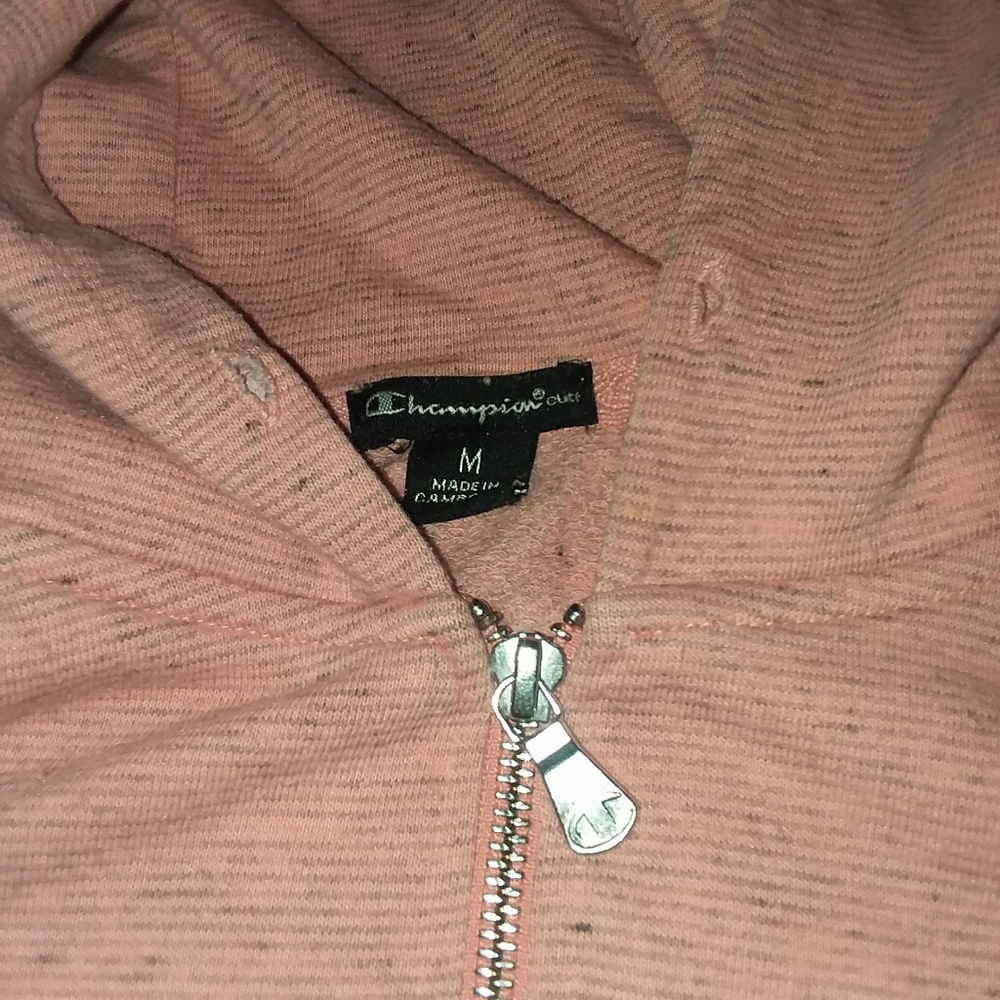 Pink champion sweater